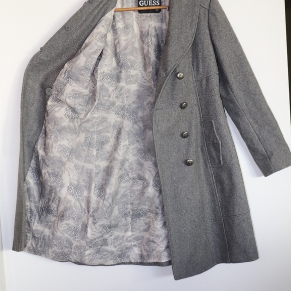 GUESS Coat Wool (M) - Picture 6 of 6